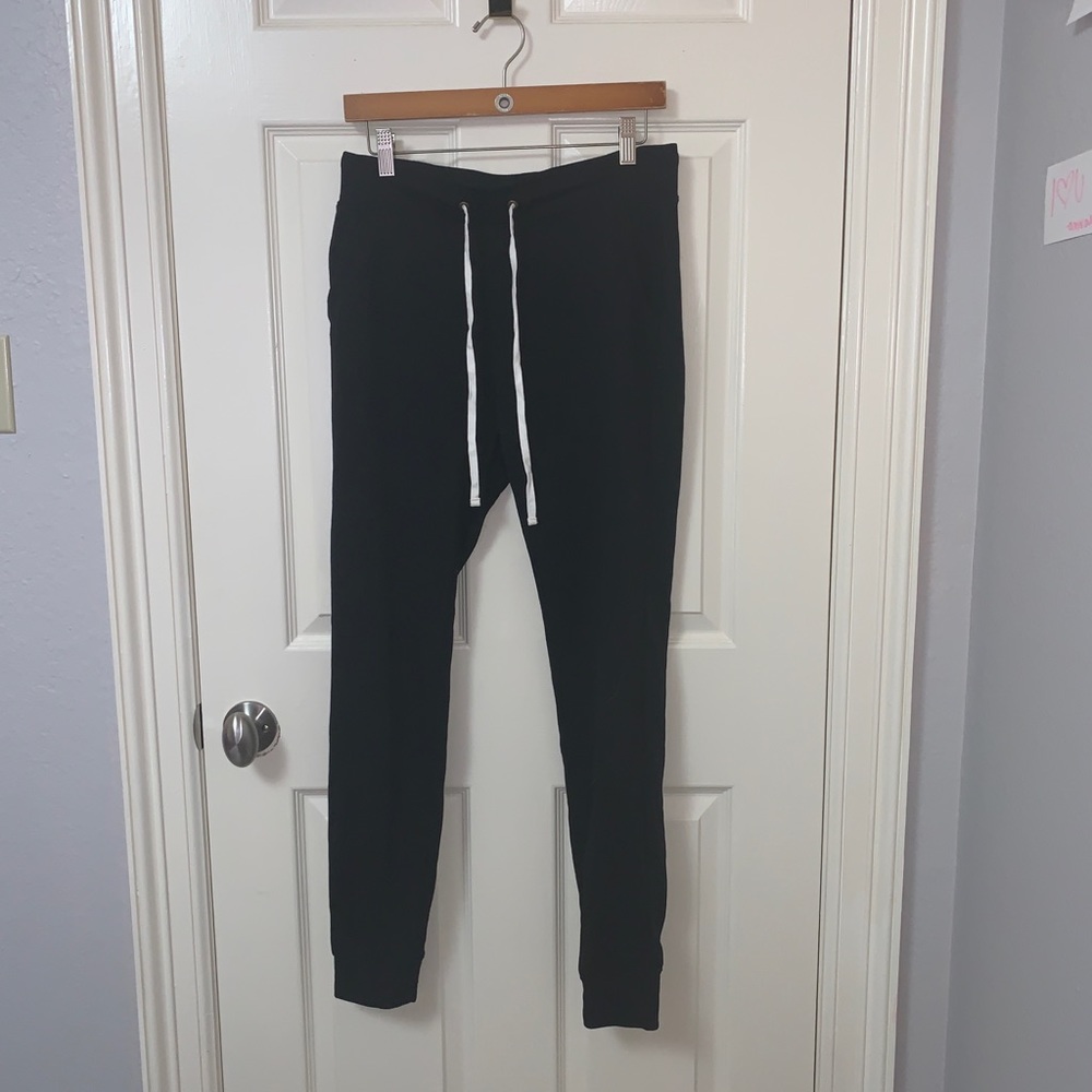 Black Jogger Sweatpants
